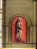 Original Old Antique Print Virgin Paintings Deposition Calvary Statue French
