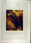 Old Vintage Print 1917 Prison Window Phillip Japanese Festival Shackleton 20th