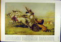 Old Vintage Print 1922 Riviere Hunter Lion Chariot Watts Woman Fine Art 20th