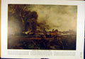 Old Vintage Print 1922 Constable Dedham-Lock Horse Raeburn Boy Rabbit Art 20th