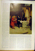 Original Old Antique Print 1912 Lucas King-Charles Wren Roberts Clonmel Art