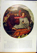Original Old Antique Print 1912 Brown England People Dweller Innnermost Watts