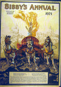 Original Old Vintage Print 1921 Chariot Sier Horses Wallcousins Wisdom Angel