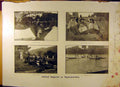 Original Old Antique Print 1904 Ragatta Ngaruawahia New-Zealand Canoe Race 20th