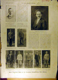 Old Antique Print 1904 Trentham Championship Rifle Duke Cambridge Menzies 20th