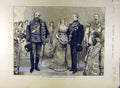 Original Old Antique Print 1879 Royal Wedding Ceremony Bride Duchess Connaught