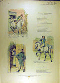Original Old Antique Print 1895 Young-Herchand Story Somersetshire Thomson 19th