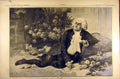 Original Old Antique Print 1884 Painting Mirabeau Chez Lui Morlon French Art