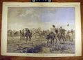 Original Old Antique Print 1885 Marie Tournament Toury 1562 Art French 19th