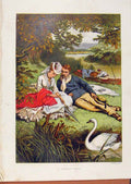 Original Old Antique Print Illustrated London Almanack Landing Party From Boat
