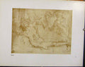Original Old Vintage Print German Drawings Man Dieing Sick Ill Durer C1923 20th