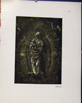 Old Antique Print German Drawings Ultdorfer Mary And Jesus As Baby Sketch