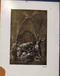 Original Old Vintage Print German Drawings Religious Sketches Ultdorfer C1923