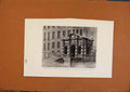 Original Old Antique Print Water Gate Yor House
