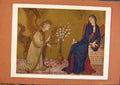Original Old Vintage Print C1880-1924 Annunciazione Dimone Martini Victorian