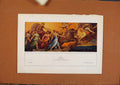Original Old Antique Print German Art Uruora Color C1902 20th Century
