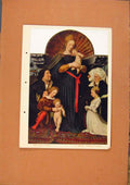 Original Old Vintage Print C1880-1924 Meyer Madonna Fine Art 19th