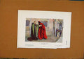 Original Old Vintage Print C1880-1924 Mistress Mine By Abbey Color Victorian