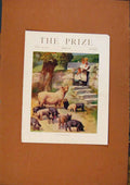 Original Old Vintage Print C1880-1924 The Prize March 1911 Color 19th