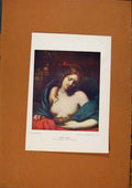 Original Old Vintage Print C1880-1924 After Guido Color Fine Art 19th