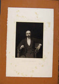 Original Old Antique Print Salon 1888 Carolous Duran Portrait M Rene Billotte