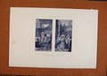 Original Old Antique Print Salon 1888 Puvis De Chavannes Pottery Porcelain 19th