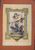Original Old Antique Print Salon 1891 Edition For England Fine Art Victorian