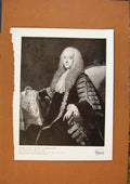 Original Old Antique Print Connoisseur 1902-1909 Robert Henley 1St Earl 20th