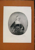 Old Antique Print Connoisseur 1902-1909 Member Van Spering Family By Dou 20th