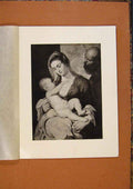 Original Old Antique Print Connoisseur 1902-1909 The Holy Family By P Rubens Art