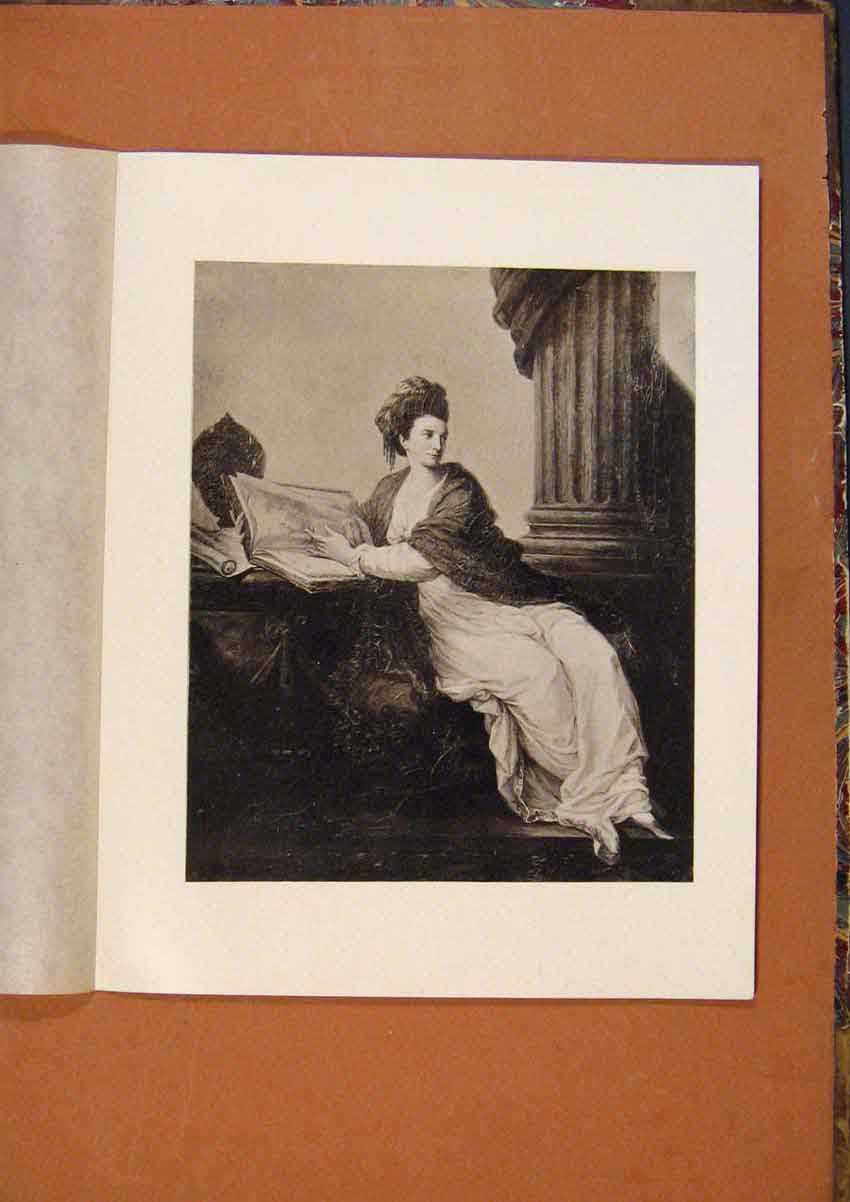Old Antique Print Connoisseur 1902-1909 Margaret Countess Lucan Kauffman 20th