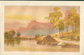 Original Old Antique Print Spur Ben Lomond Scotland From Nature In Art 1866 19th