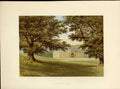 Old Antique Print Donnington Hall Ashby De La Zouch Leicester H/O Hasting