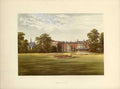 Old Antique Print Rhydd Court Upton On Severn Worcester H/O Lechmere 1880 19th