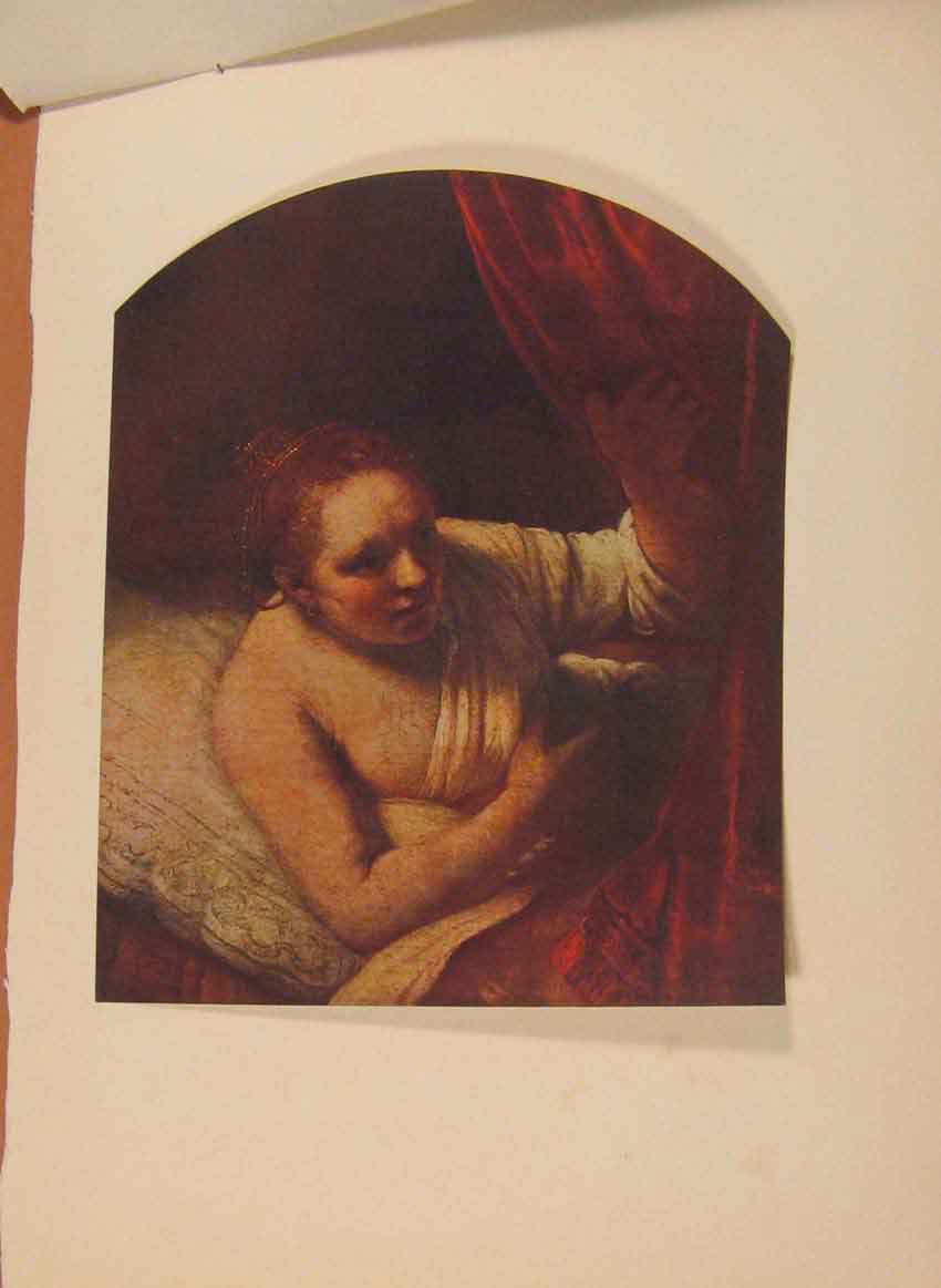 Original Old Antique Print English Arthendrikje Stoffels By Rembrandt C1915 20th
