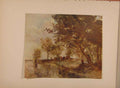 Old Antique Print English Art A Flood By Jean Baptiste Camille Corot Prin