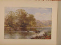 Original Old Antique Print English Art The Stream In Summer Time By Bw Leader