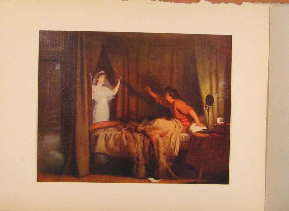 Original Old Antique Print English Art Speak! Speak! By Sir J Millais