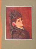 Original Old Antique Print English Art Spanish Beauty By J Burgess