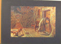 Original Old Antique Print German Art W Solman Sunt Der Ungerveue Machbar
