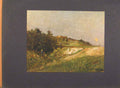 Original Old Antique Print German Art Rene Billotte Umgebung Von Urgenteuil