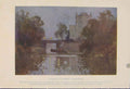 Original Old Antique Print Painting By Haslehust Venice In London Paddington