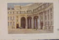 Original Old Antique Print Painting By Haslehust Admiralty Arch English Country
