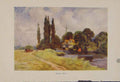 Original Old Antique Print Painting By Haslehust Iffley Mill English Country