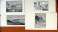 Old Antique Print Laureate'S Country Enderby Church Horncasatle Somerset 19th