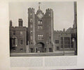 Original Old Antique Print Beautiful Britain St James Palace Early Photograph