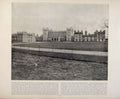 Original Old Antique Print Beautiful Britain Floors Castle Early Photograph