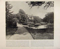 Original Old Antique Print Beautiful Britain York Cottage Sandringam Photograph