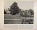 Original Old Antique Print Beautiful Britain Strathfieldsave House Photograph