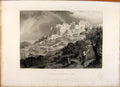 Original Old Antique Print The Holy Bible Ephhratah Bethlehem Judah Engraving